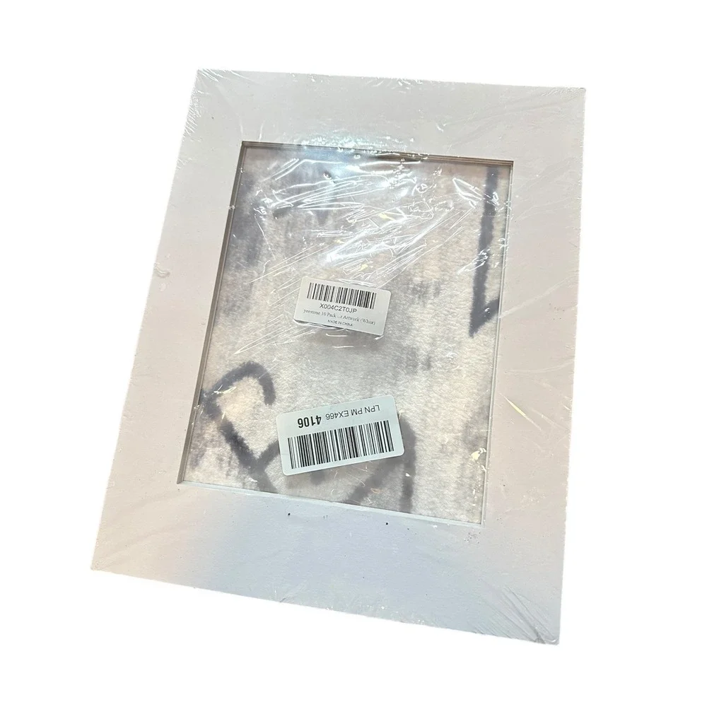 yeestone 10 Pack White Picture Frame Artwork‎ Display Holder for Home Decor